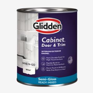 Glidden<sup>®</sup> Cabinet, Door & Trim Interior/Exterior Grab-N-Go<sup>®</sup> Enamel