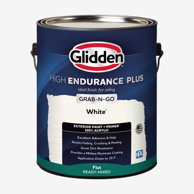 Glidden<sup>®</sup> High Endurance<sup>®</sup> Plus Exterior Grab-N-Go<sup>®</sup> Paint + Primer