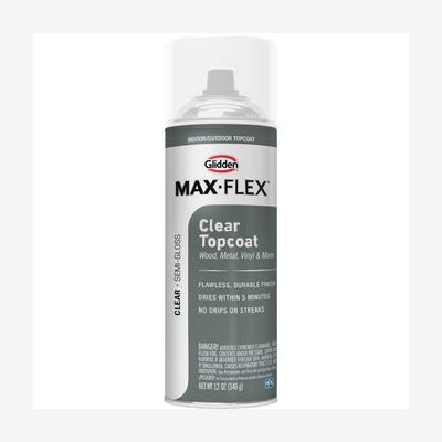 Glidden<sup>®</sup> Max-Flex<sup>™</sup> Clear Topcoat - Semi-Gloss