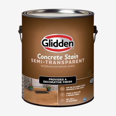 Glidden<sup>®</sup> Concrete Stain Semi-Transparent