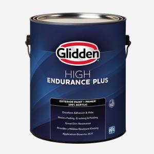 Glidden<sup>®</sup> High Endurance<sup>®</sup> Plus Exterior Paint + Primer